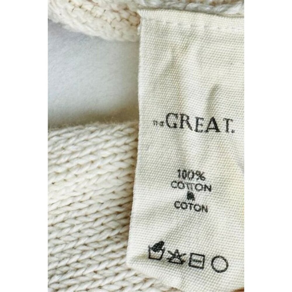 The Great. Multi Stripe Cream Sweater - Picture 8 of 9